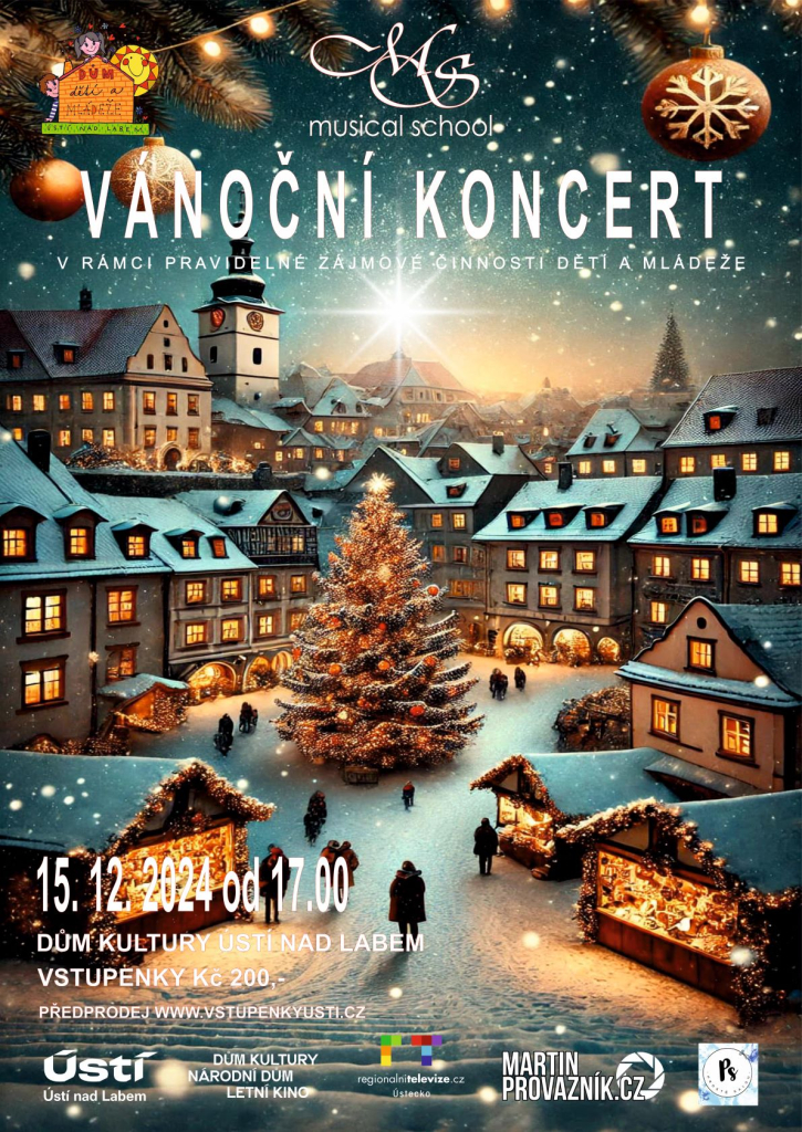 VÁNOČNÍ KONCERT MUSICAL SCHOOL 2024