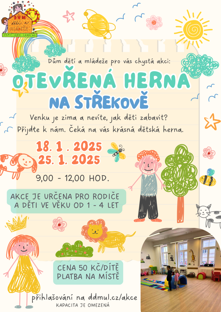 Otevřená herna - Střekov 25. 1.