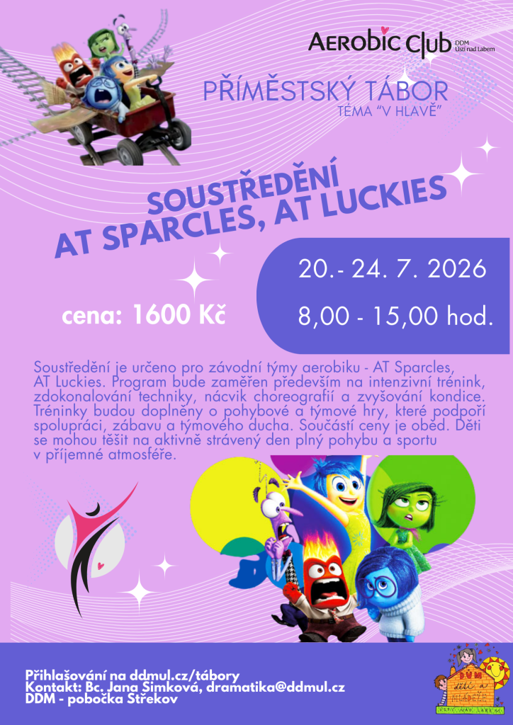 Soustředění AT Sparcles, At Luckies