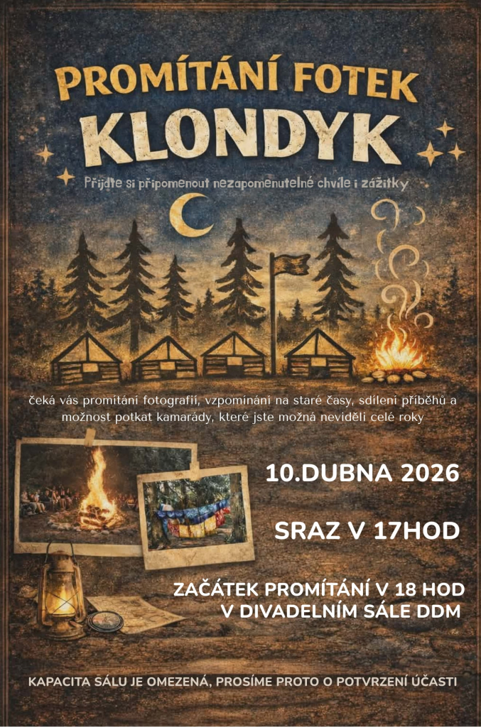 Setkání táborníků a promítání fotek - LT Klondyk