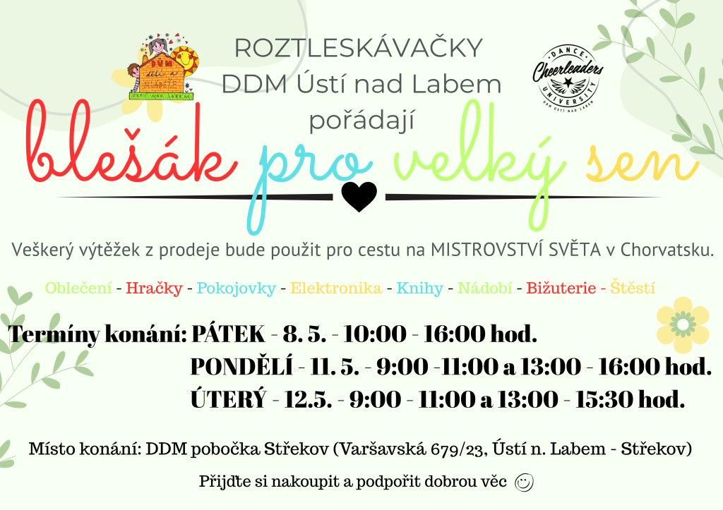 BLEŠÁK PRO VELKÝ SEN