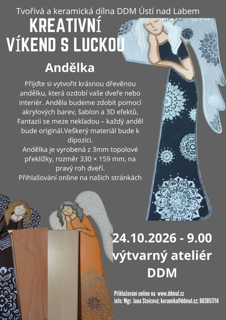 Kreativní víkend  - andělka