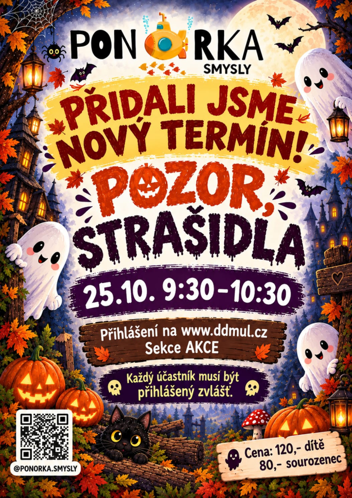 Ponorka.smysly - Pozor strašidla 25.10.