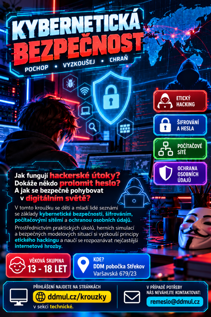 Mladý etický hacker – Kybernetická bezpečnost