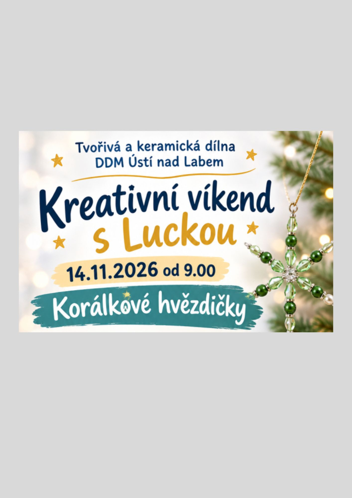 14.11.2026 Korálkové hvězdičky