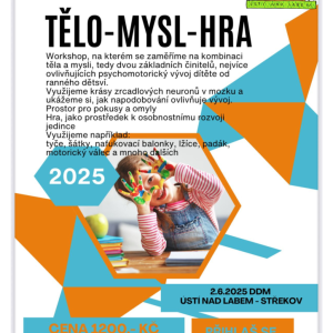 Workshop TĚLO-MYSL-HRA