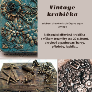 Kreativní víkend - vintage krabičky