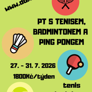 PT s tenisem, badmintonem a ping pongem
