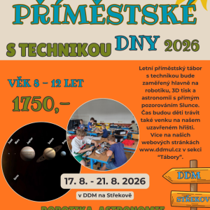 Letní příměstské dny s technikou 2026