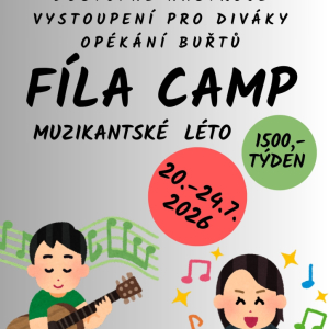 FÍLA CAMP - muzikantské léto