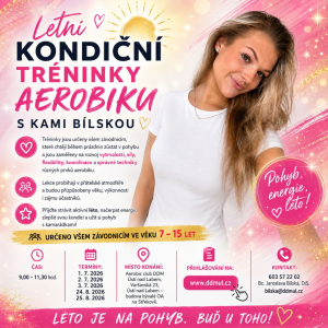 LETNÍ KONDIČNÍ TRÉNINKY AEROBIKU