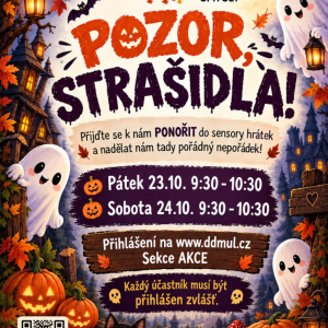 Ponorka.smysly - Pozor strašidla 23.10.