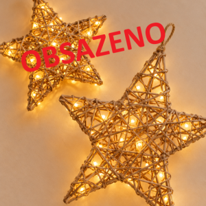 VÁNOČNÍ KREATIVKY - Svítící hvězda II.