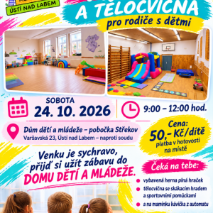 Sobotní otevřená herna a tělocvična
